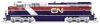PRE-ORDER: Broadway Limited 10886 - GE ES44AC (DCC and Sound) Canadian National (CN) 2026 "Air Force One" - N Scale