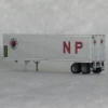 Trainworx 40233-12 - 40' Corrugated Trailer Northern Pacific (NP) 50485 - N Scale