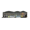 Micro-Trains by Atlas 983105112 - 100-Ton 3-Bay Open Hopper, Rib Sides, w/ Coal Load   Weathered 2-Pack Wheeling and Lake Erie Railway (WLE) 50736, 3526 - N Scale