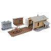 Walthers 931-909 - Trackside Tool Buildings   - HO Scale Kit