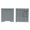 Walthers 949-8155 - 40' Corrugated Container COSCO  - HO Scale