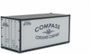 Walthers SceneMaster 949-8664 - 20' Smooth-Side Container - Ready to Run Compass  - HO Scale