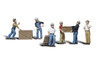 Woodland Scenics A2123 - Dock Workers - N Scale