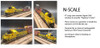 Choo Choo Vision Model Railroad Cab Camera  - N Scale