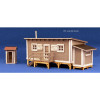 Blair Line 2000 - Joe's Cabin & Outhouse - Laser Cut - HO Scale Kit