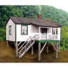 BTS 27237 - Cabin Creek Company House   - HO Scale Kit