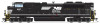 PRE-ORDER: Broadway Limited 8679 - EMD SD70ACe w/ Paragon4 Sound/DC/DCC/Smoke Norfolk Southern (NS) 1047 - HO Scale