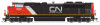 PRE-ORDER: Broadway Limited 8704 - EMD SD70M-2 Canadian National (CN) 8009 - HO Scale