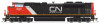 PRE-ORDER: Broadway Limited 8705 - EMD SD70M-2 Canadian National (CN) 8016 - HO Scale