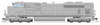 PRE-ORDER: Broadway Limited 8721 - EMD SD70ACe Unpainted, Low Headlight - HO Scale