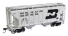 Walthers Mainline 910-7974 - 37' 2980 2-Bay Covered Hopper Burlington Northern (BN) 441312 - HO Scale