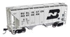 Walthers Mainline 910-7976 - 37' 2980 2-Bay Covered Hopper Burlington Northern (BN) 441325 - HO Scale