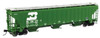 Walthers Mainline 910-49004 - 57' Trinity 4750 3-Bay Covered Hopper Burlington Northern (BN) 466631 - HO Scale