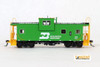 Tangent Scale Models 60313-03 - International Wide-Vision Caboose Ft Worth and Denver (FW&D) 167  - HO Scale