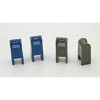 Durango Press 115 - Street Mail Boxes (4)    - HO Scale Kit