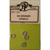 Durango Press 128 - Speeder Wheels (4)    - HO Scale Kit