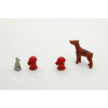 Durango Press 144 - Dogs and Hydrants (4)    - HO Scale Kit