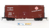 Home Shops HFB-020-002 - Tangent PS 40' Mini Hy-Cube Boxcar Delaware and Allegheny (D&A) 634756 - HO Scale