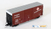 Home Shops HFB-020-002 - Tangent PS 40' Mini Hy-Cube Boxcar Delaware and Allegheny (D&A) 634756 - HO Scale