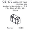 Details West 170 Auto Train Control Box: Hood Units   - HO Scale