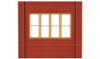 Design Preservation Models (DPM) 30143 - Modular Building System - Dock Level Victorian Window  - HO Scale Kit