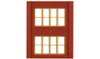 Design Preservation Models (DPM) 30144 - Modular Building System - Two-Story Victorian Window  - HO Scale Kit