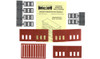 Design Preservation Models (DPM) 60103 - Modulars System - Street Level Windows  - N Scale Kit