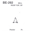 Details West BE-292 - Bell Roof Top SP - HO Scale