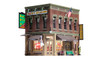 Woodland Scenics BR5024 - Corner Emporium - Built & Ready Landmark Structure  - HO Scale