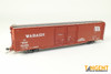 Tangent Scale Models 33013-04 - Greenville 6,000CuFt 60′ Double Door Box Car Wabash (WAB) 50089 - HO Scale