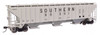 Walthers Mainline 910-49054 - 57' Trinity 4750 3-Bay Covered Hopper Southern (SOU) 88091 - HO Scale