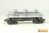 Tangent Scale Models 11517-04 - 6,000 Gallon 3 Dome Tank Car Magnolia Petroleum Company MPCX 56 - HO Scale