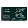 Excel 23011 - #11 Blades and Dispenser (15 pack blades)