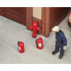 Faller 180950 - Fire Extinguishers & Hydrants   - HO Scale Kit