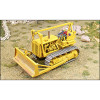 GHQ 61006 - 1940s Bulldozer w/ Figure   - HO Scale Kit