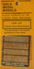 Gold Medal Models 160-32 - Diesel Locomotive Handrail Stanchions- N Scale