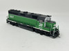 Pre-Owned: Atlas EMD GP40-2  w/ DCC Non Sound Burlington Northern (BN) 3517 - HO Scale