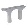 Atlas 70000225 - Single-Track Cut-Stone Viaduct -- 18 x 3-1/4" cm, Variable Height  - HO Scale Kit
