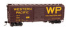 Walthers Mainline 910-45226 - 40' ACF Welded Boxcar w/8' Youngstown Door Western Pacific (WP) 3423 - HO Scale