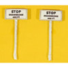 JL Innovative 847 - Custom Right of Way signs - Stop Drawbridge    - HO Scale