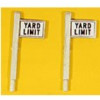 JL Innovative 848 - Yard Limit Sign Set (2)    - HO Scale