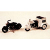 JL Innovative 903 - Classic'47 MC & Tricycle Servicar    - HO Scale Kit