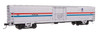 Walthers Mainline 910-31104 - 60' Thrall Material Handling Car MHC-2 Amtrak (AMTK) Phase III w/US Mail Logo 1530 - HO Scale