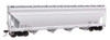 Walthers Mainline 910-49201 - ACF 5250 4-Bay Centerflow Covered Hopper Data Only  - HO Scale