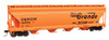Walthers Mainline 910-49209 - ACF 5250 4-Bay Centerflow Covered Hopper Denver & Rio Grande Western (D&RGW) 15581 - HO Scale