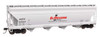 Walthers Mainline 910-49212 - ACF 5250 4-Bay Centerflow Covered Hopper American Car & Foundry (ACFX) 53862 - HO Scale