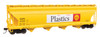 Walthers Mainline 910-49219 - ACF 5250 4-Bay Centerflow Covered Hopper Shell Chemical (SCPX) 5249 - HO Scale