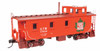 Walthers Proto 920-103261 - 30' GTW Style Wood Caboose with Offset Coupola Grand Trunk Western (GTW) 77934 Early - HO Scale