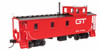 Walthers Proto 920-103263 - 30' GTW Style Wood Caboose with Offset Coupola Grand Trunk Western (GTW) 77140 Late - HO Scale