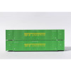 Jacksonville Terminal Co 537013 - 53' High Cube Currugated Containers  Twin Logistics  - N Scale